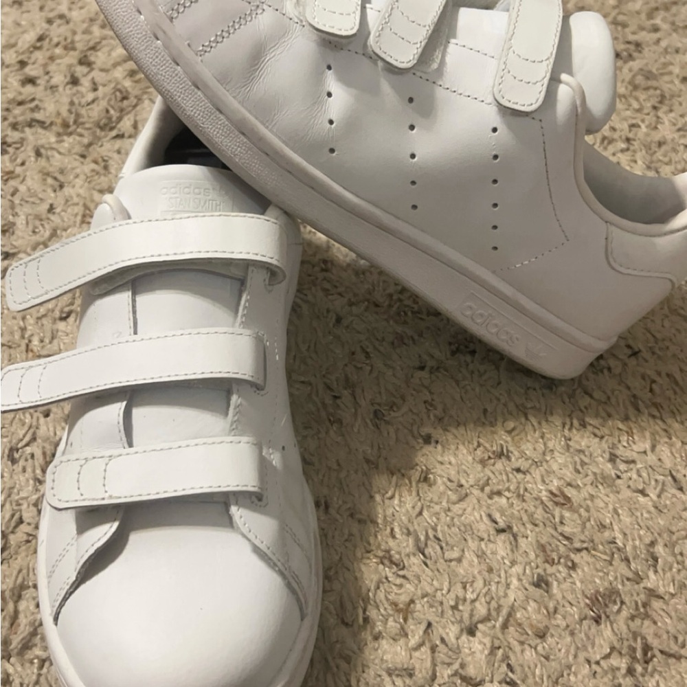 Adidas Kids White Sneakers